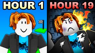 I Spent 24 Hours at RAGE Games in Roblox [upl. by Moor]