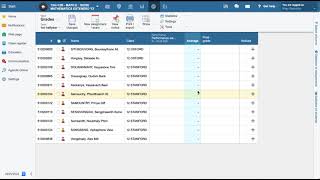 EduPage Tutorial Creating assignments in grades section encoding grades notices [upl. by Lertnahs166]