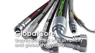 GlobalCore hydraulikslanger ISO 18752  Parker Hannifin Danmark Danske [upl. by Sajovich]