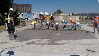 Concrete Screeding  Rodding Apprentices for Local 528 [upl. by Cohdwell189]