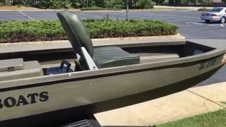 Quick tour of my CREEK BOATS fishing boat [upl. by Aleyam]