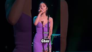 🎤Ariana Grande Part 3🎤Vocal Impressions of Britney Spears Cher and Celine Dion🎤😍 shorts power [upl. by Ruenhs556]