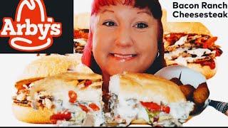 Arbys® New Bacon Ranch CheeseSteak Review review arbys [upl. by Mazurek]