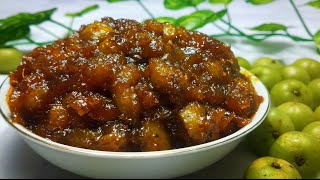 আমলকির টক ঝাল মিষ্টি আচার  Amla Pickle  Amloki Achar Recipe  Gooseberry Pickle Recipe [upl. by Ardnassak]