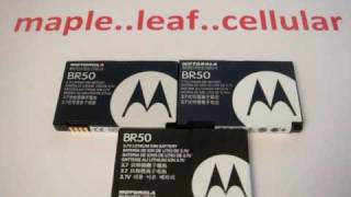 Motorola BR50 Battery How To Avoid Fakes [upl. by Naujled]