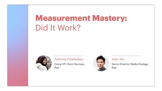 Measurement Mastery Did It Work [upl. by Pryce322]