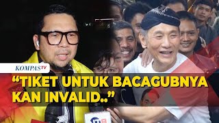 Golkar Tiket Jusuf Hamka Jadi Bacagub Pilkada Jakarta Telah Gugur [upl. by Noxid]