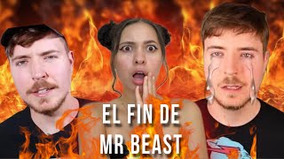 Mr Beast CANCELADO El fin de su carrera Aquí te cuento todo😳 [upl. by Kohcztiy]