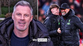 That gives Jurgen Klopp a real dilemma  Carra on Conor Bradley 🔴 [upl. by Niamor]