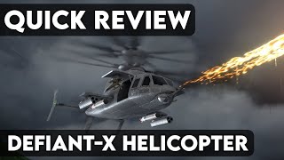 Review New Defiant X Helicopter  Modern Warships New Events [upl. by Adnarym]