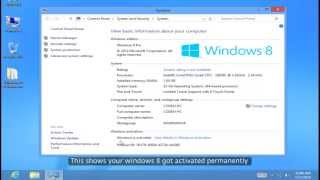 Activate Windows 8 With KJ ACTIVATOR [upl. by Doti939]