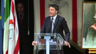 Intervento del presidente Renzi al Teatro della Pergola a Firenze [upl. by Aiva574]