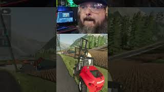 Couldnt Leave Well Enough Alone  Farming Simulator Fails  shorts funny [upl. by Ralaigh]