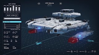 Starfield Star Trek Nebula Class star ship Build mods build x2 [upl. by Anitselec238]