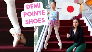 Fitting for DEMI Pointe Shoes [upl. by Minda]