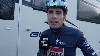 Mikel Landa  Interview at the finish  Stage 6  Volta Ciclista a Catalunya 2024 [upl. by Gregrory]