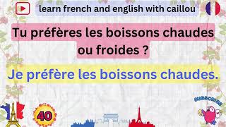 Français pour Débutants  Niveau A1  avec 100 Questions et Réponses en francais facile [upl. by Naed937]