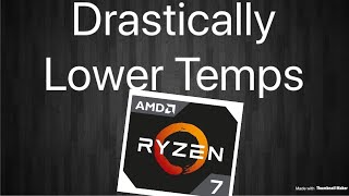 Bring Temps WAY down on your Ryzen 4600h5600h or 4800h5800h laptop while gaming [upl. by Cristine]