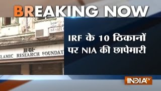 NIA Conducts Raids at Zakir Naiks Islamic Research Foundation Premises [upl. by Yelnahs]