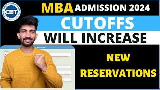 MBA Cutoffs will Increase this Year  Mba Cet Admission Process 2024 [upl. by Ramso]