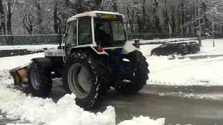 Snow Ploughing and gritting [upl. by Aehta824]