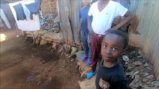 Exploring Africas Biggest Slum Kibera Nairobi Kenya [upl. by Nomaj]