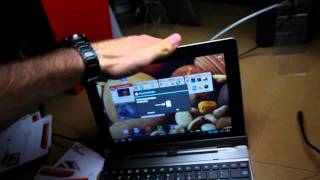 Lenovo IdeaTab S2110A Tablet PC Hands On [upl. by Sorcim]