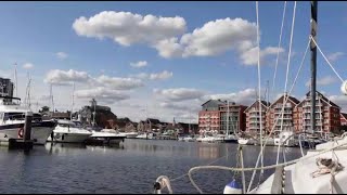 River Orwell and Ipswich Dock sail [upl. by Roth771]