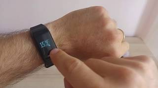 Bracciale Fitness con Pressione ArteriosaOssimetro LaTEC per Android e iPhone Smartphones [upl. by Sower]