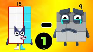 number block Substraction  number block addition to 100  Numberblocks 100 Numberblocks counting [upl. by Ajnot38]