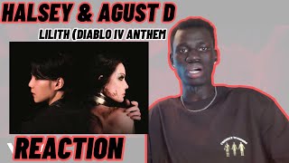 Halsey amp Suga Lilith REACTION [upl. by Sinnylg]