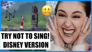 TRY NOT TO SING ALONG DISNEY VERSION  ABSOLUTE TORTURE [upl. by Birkner942]