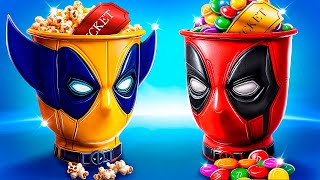 How to Sneak Candies into the Movies Deadpool vs Wolverine [upl. by Malliw]