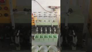 5 spindle cocoon bobbin winding machine [upl. by Ednalrim]