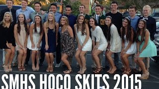 San Marin High School Homecoming Court Skits  2015 [upl. by Jordanson842]