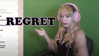 Keekihime REGRETS Streaming With Green Screen【KeekiClip】 [upl. by Miarzim]