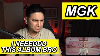 EMOTIONAL DAMAGE MACHINE GUN KELLY DONT LET ME GO FIRST REACTION [upl. by Arual]