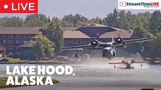 Lake Hood Seaplane Base  Anchorage AK USA  StreamTime LIVE [upl. by Lias]