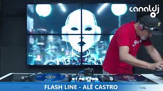 DJ ALE CASTRO  ANOS 80  PROGRAMA FLASH LINE  12032024 [upl. by Adonis]