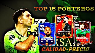 ¡Top 15 Mejores Porteros CalidadPrecio del FC Mobile 25🤩👐 [upl. by Annaet]