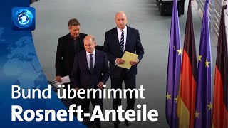 Rosneft Deutschland unter Treuhandverwaltung [upl. by Sabian]