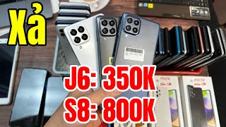 Xả ĐT Samsung S8 800K Màn Cong  J6 32G 350K  Nhiều ĐT Giá Rẻ  Full Box [upl. by Cirenoj]