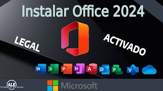 Como Instalar Microsoft Office 2024  Legal y Activado [upl. by Ahsuatan]