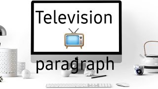 Television 📺 Paragraph englishwithazim [upl. by Ynogoham]