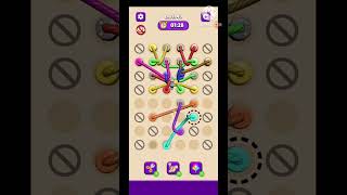 Untwisting the rope new satisfying mobile gaming videogaming viralvideo [upl. by Kathie131]