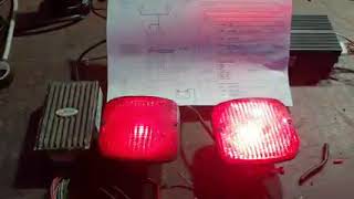 SIM 30132 Wig Wag Lights with Hazard Headlight Relay [upl. by Merari488]