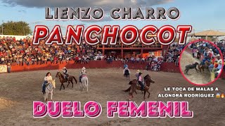 LIENZO CHARRO PANCHOCOT  DUELO FEMENIL  03 MARZO 2024 [upl. by Ruford]