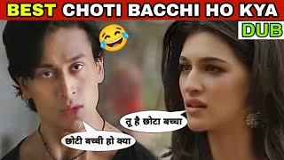 Choti Bacchi Ho Kya  Funny Dubbing 😂 Tiger Shroff  Heropanti 2  Shubham Chandra Vines  Salaar [upl. by Hcirteid251]