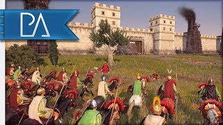 MACEDONS GLORIOUS SALLY OUT  Siege Battle  Total War Rome 2 [upl. by Sirraf683]