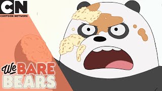 We Bare Bears  Food Fight  Cartoon Network UK 🇬🇧 [upl. by Annayd936]